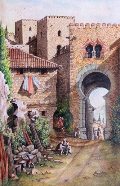 Behind the Gate of Granada c16th century.